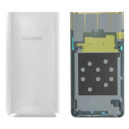 Vitre Arrière Argent Samsung Galaxy A80 (Service Pack)