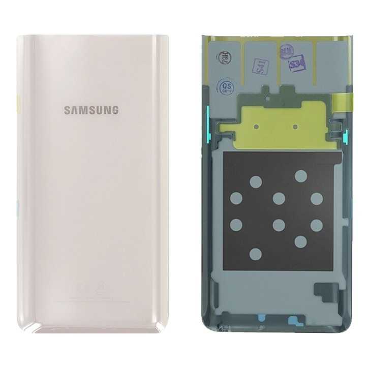 Vitre Arrière Or Samsung Galaxy A80 (Service Pack)