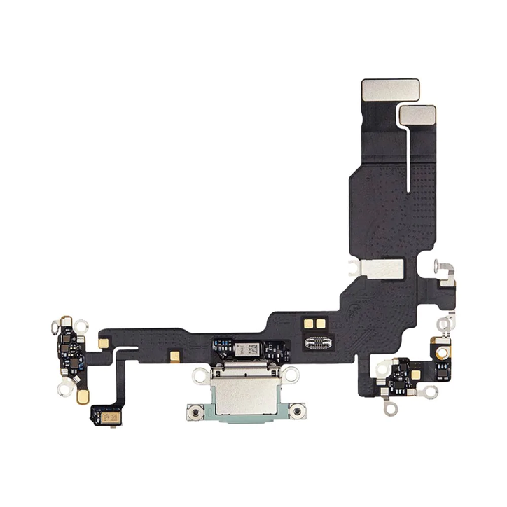 Connecteur De Charge IPhone 15 Vert (Original)