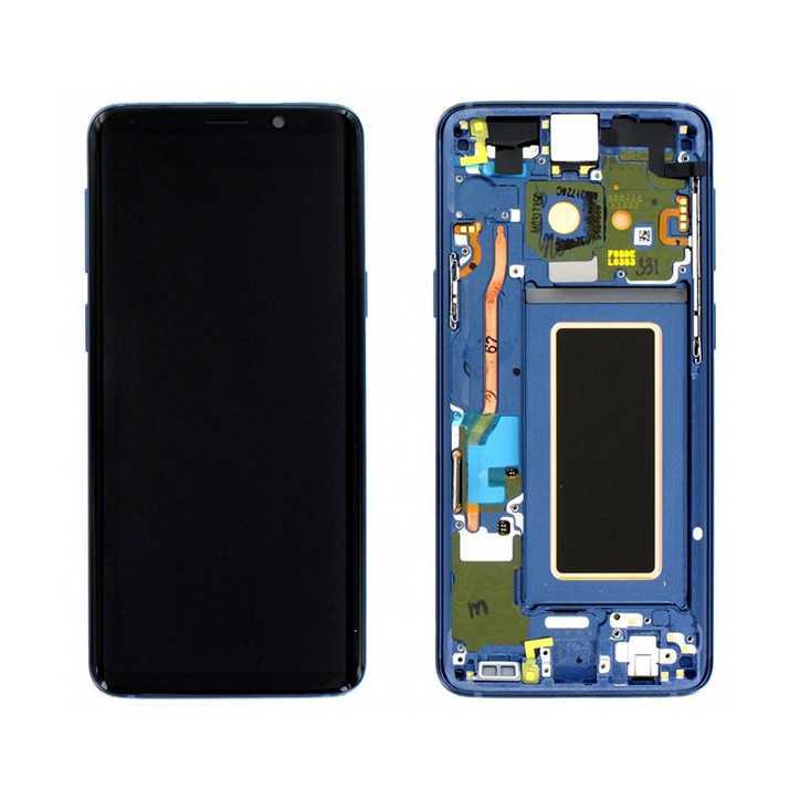 Écran Complet Samsung Galaxy S9 Bleu (Service Pack)