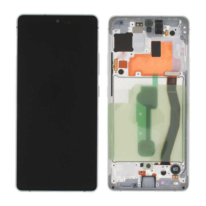 Écran Complet Samsung Galaxy S10 Lite Blanc (Service Pack)