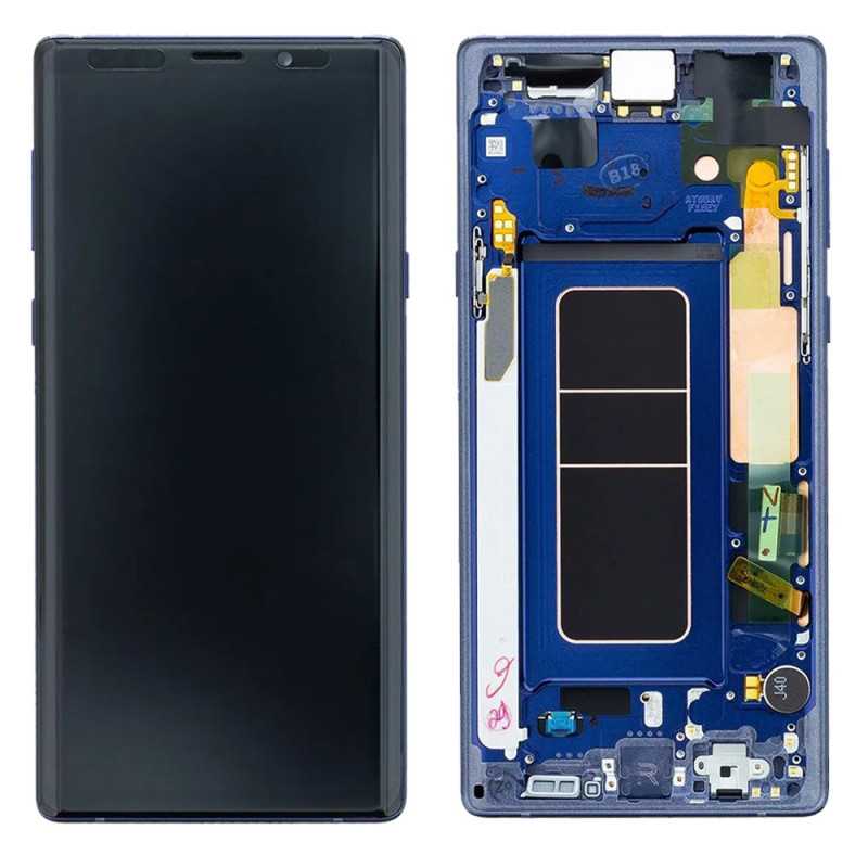 Écran Complet Samsung Galaxy Note 9 Bleu (Original)