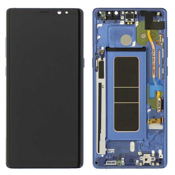 Écran Complet Samsung Galaxy Note 8 Bleu (Service Pack)