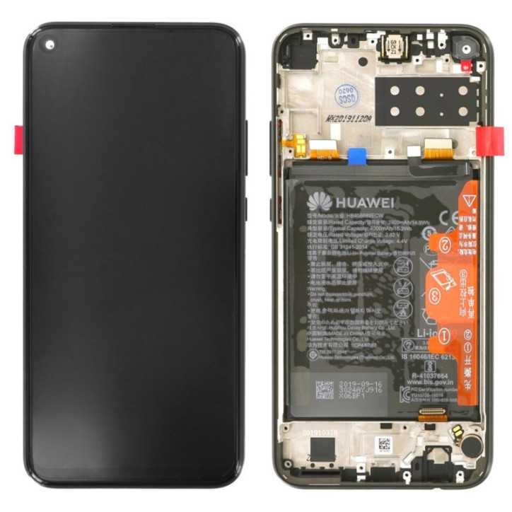 Écran Complet + Batterie Huawei P40 Lite E Noir (Original)