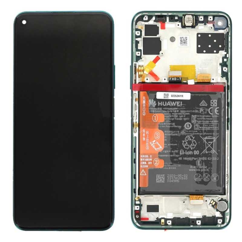 Écran Complet + Batterie Huawei P40 Lite 5G Vert (Original)