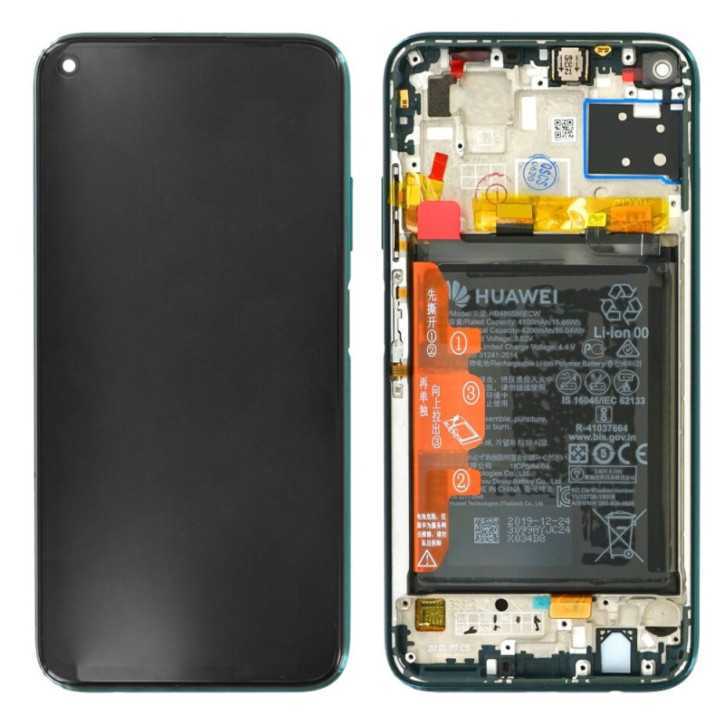 Écran Complet + Batterie Huawei P40 Lite Vert (Original)