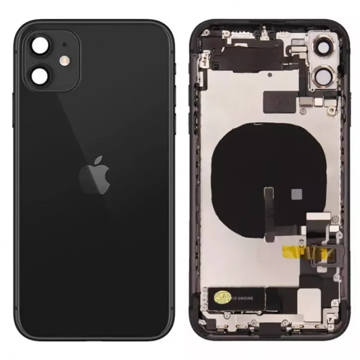 Komplettes Gehäuse IPhone 11 Schwarz Komplettes Gehäuse IPhone 11 Schwarz
