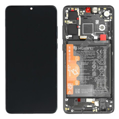 Écran Complet + Batterie Huawei P30 Noir (Original)