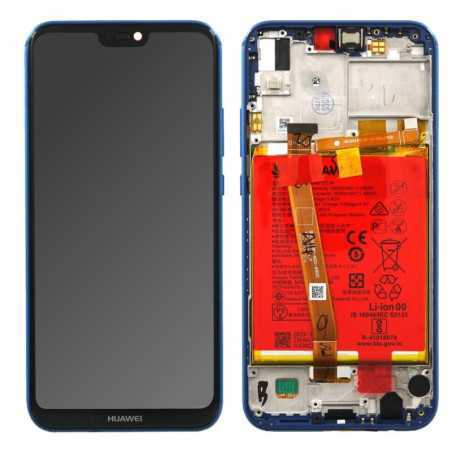 Écran Complet + Batterie Huawei P20 Lite Bleu (Original)