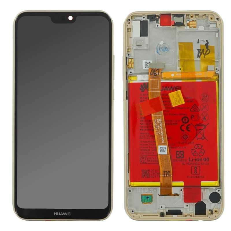 Écran Complet + Batterie Huawei P20 Lite Or (Original)