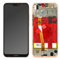 Écran Complet + Batterie Huawei P20 Lite Rose (Original)