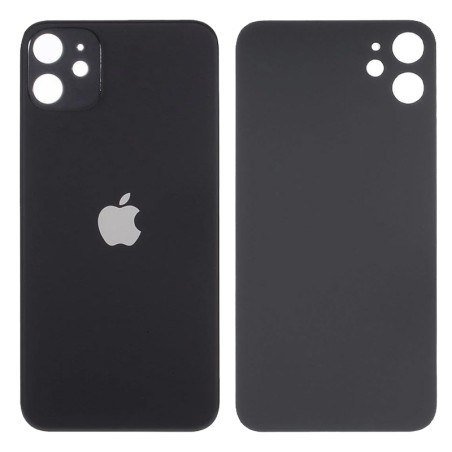 Cristal trasero negro del iPhone 11