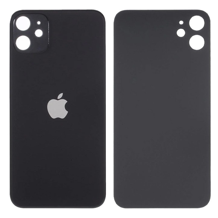 Cristal trasero negro del iPhone 11