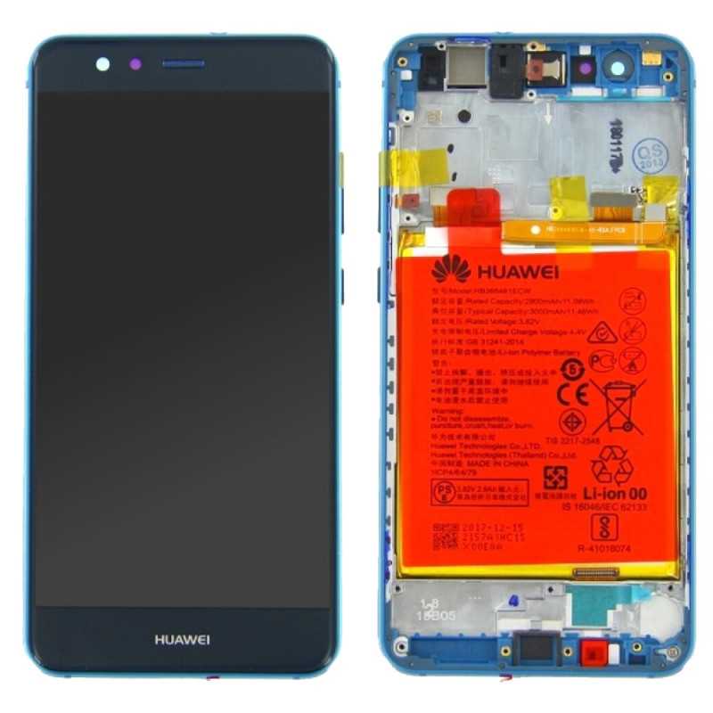 Écran Complet + Batterie Huawei P10 Lite Bleu (Original)