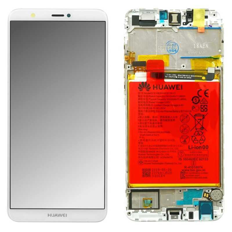 Écran Complet + Batterie Huawei P Smart Blanc (Original)