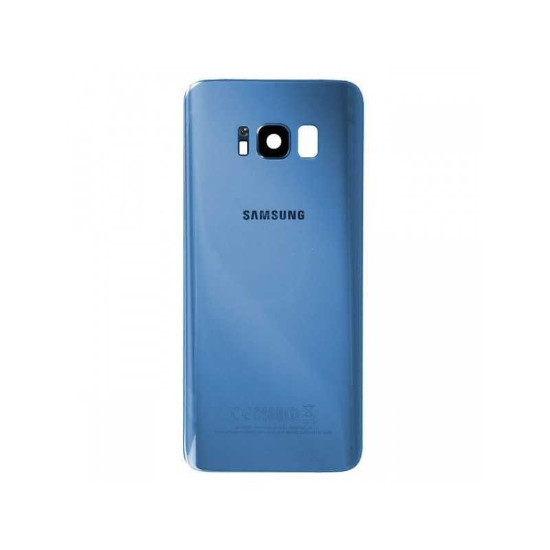 Vitre Arrière Samsung Galaxy S8+ Bleu (Original)