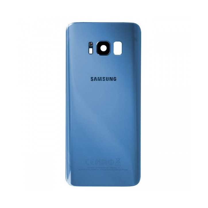 Vitre Arrière Samsung Galaxy S8+ Bleu (Service Pack)