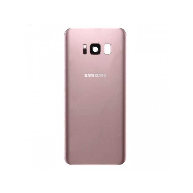 Vitre Arrière Samsung Galaxy S8+ Rose (Original)