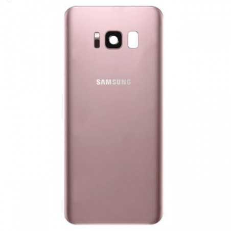 Vitre Arrière Samsung Galaxy S8+ Rose (Original)