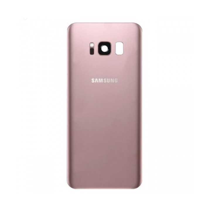 Vitre Arrière Samsung Galaxy S8 Plus Rose (Service Pack)