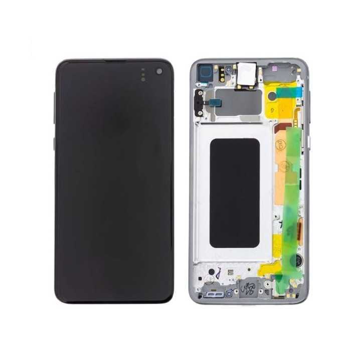 Écran Complet Samsung Galaxy S10e Blanc (Service Pack)