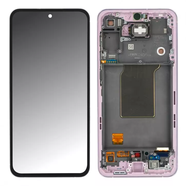 Samsung Galaxy A55 5G Vollbild Lila (Original) Samsung Galaxy A55 5G Vollbild Lila (Original)