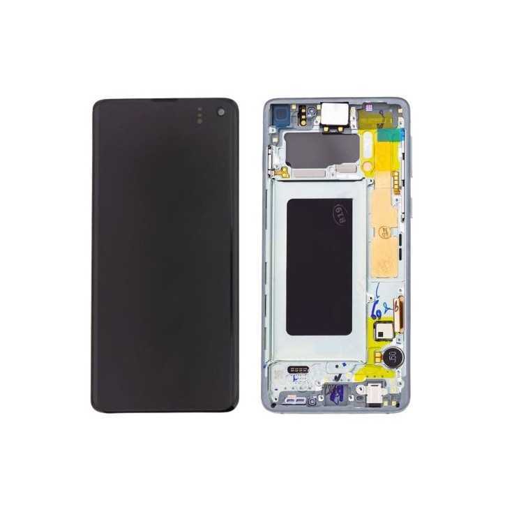 Écran Complet Samsung Galaxy S10 Vert (Service Pack)