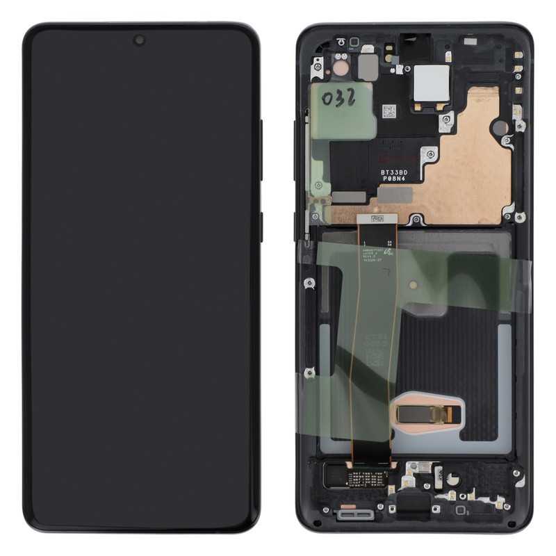 Schermo completo Samsung Galaxy S20 Ultra Black (originale)