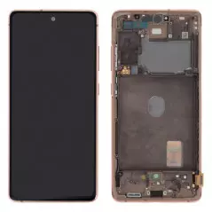 Full samsung galaxy s20 fe orange (original) screen