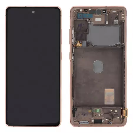 Full samsung galaxy s20 fe orange (original) screen
