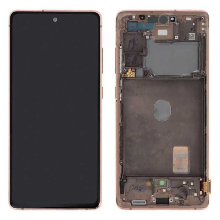 Écran Complet Samsung Galaxy S20 FE Orange (Original) Écran Complet Samsung Galaxy S20 FE Orange (Original)