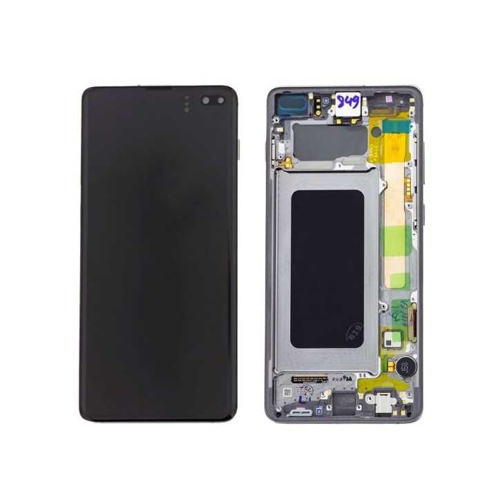 Écran Complet Samsung Galaxy S10 Plus Noir (Service Pack)