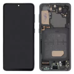 Complete Samsung Galaxy S21 5G Gray (LCD) screen