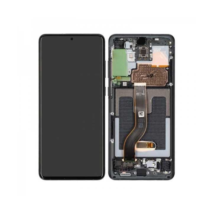 Écran Complet Samsung Galaxy S20 Plus Noir (Service Pack)