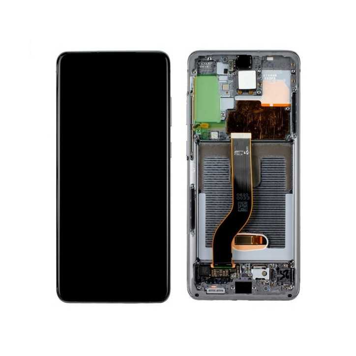 Écran Complet Samsung Galaxy S20 Plus Gris (Service Pack)