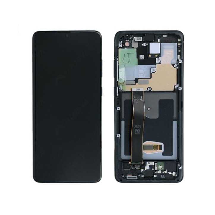 Écran Complet Samsung Galaxy S20 Ultra Noir (Service Pack)