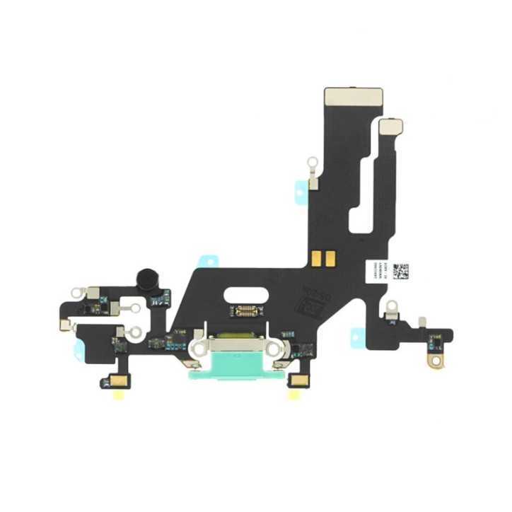 Connecteur De Charge IPhone 11 Vert (Original)