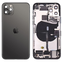 Coque Arrière Complète IPhone 11 Pro Noir