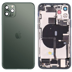 Coque Arrière Complète IPhone 11 Pro Vert Nuit