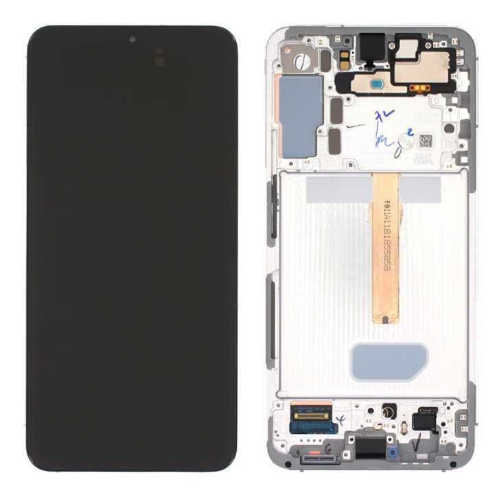 Écran Complet Samsung Galaxy S22 Plus Blanc (Service Pack)