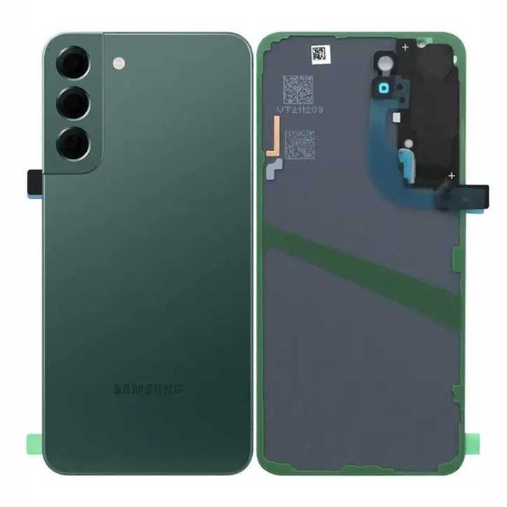 Vitre Arrière Samsung Galaxy S22 Vert (Service Pack)