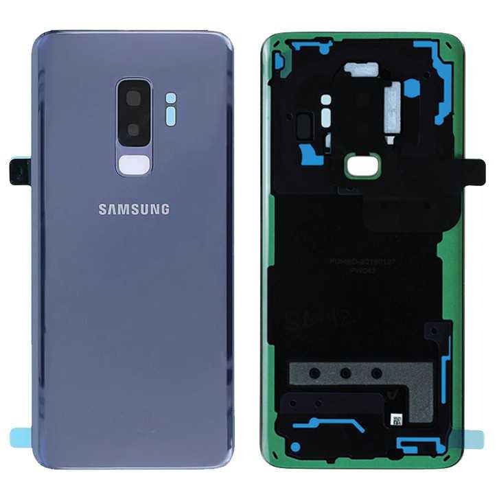 Vitre Arrière Samsung Galaxy S9 Plus Bleu (Service Pack)