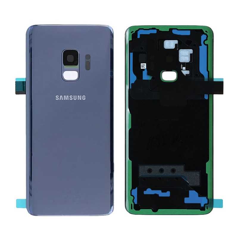 Vitre Arrière Samsung Galaxy S9 Bleu (Original)