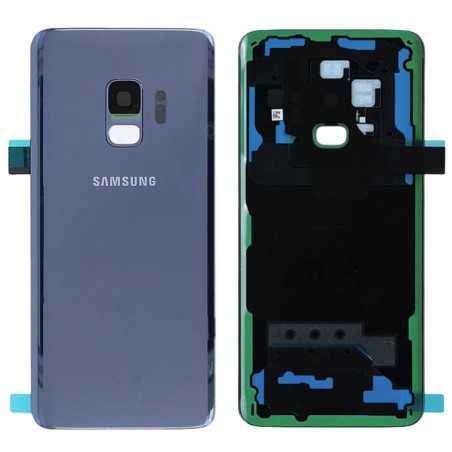 Vitre Arrière Samsung Galaxy S9 Bleu (Original)