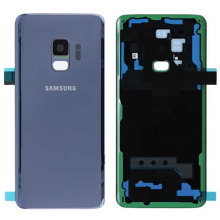 Vitre Arrière Samsung Galaxy S9 Bleu (Service Pack)