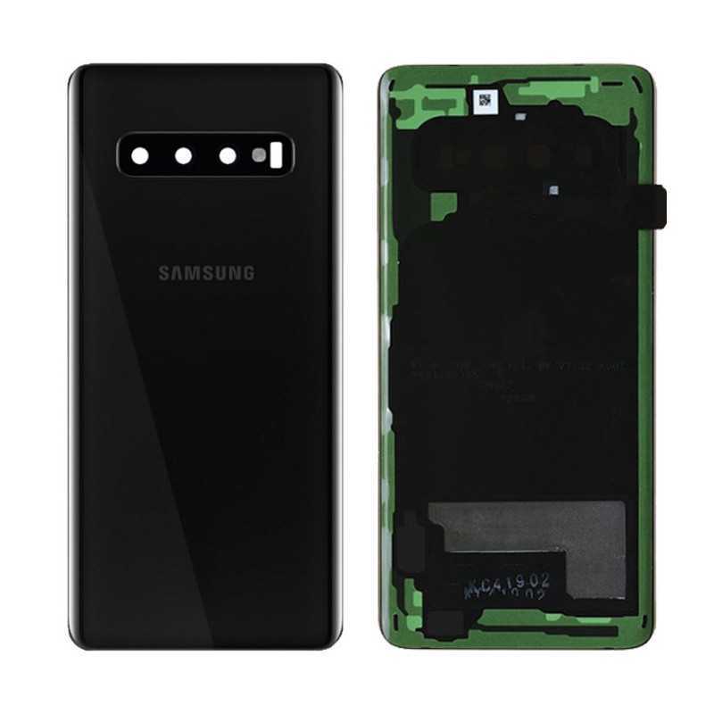 Vitre Arrière Samsung Galaxy S10 Noir (Original)