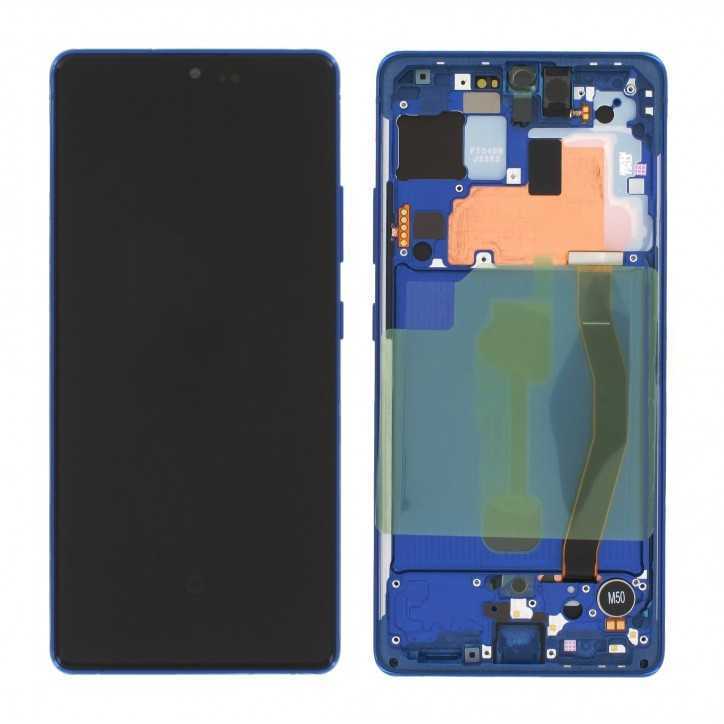 Écran Complet Samsung Galaxy S10 Lite Bleu (Service Pack)