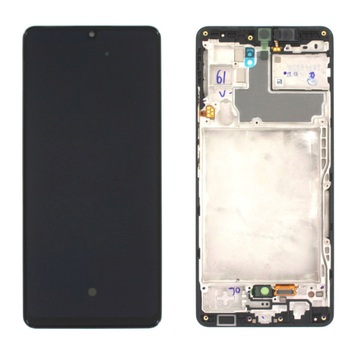 Écran Complet Samsung Galaxy A42 5G Noir (Service Pack)