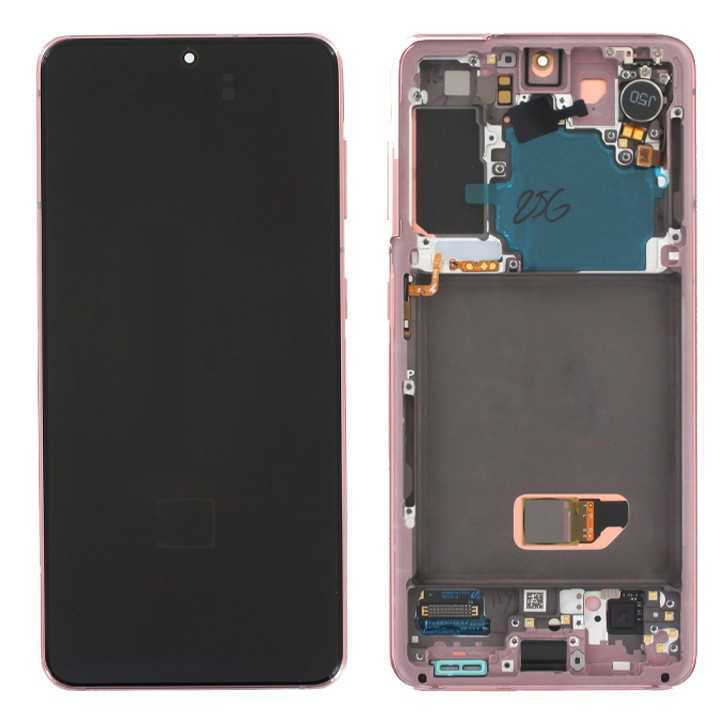 Écran Complet Samsung Galaxy S21 5G Rose (Service Pack)