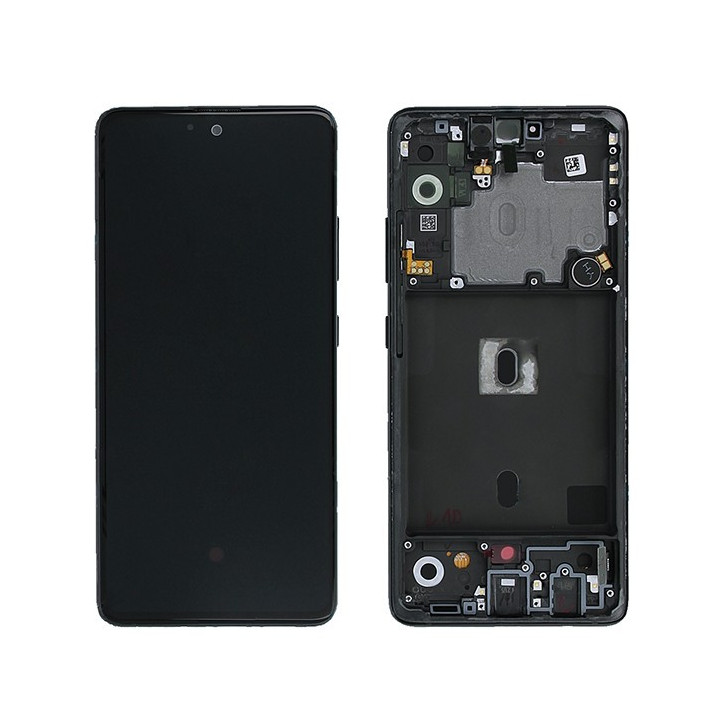 Écran Complet Samsung Galaxy A51 5G Noir (Service Pack)